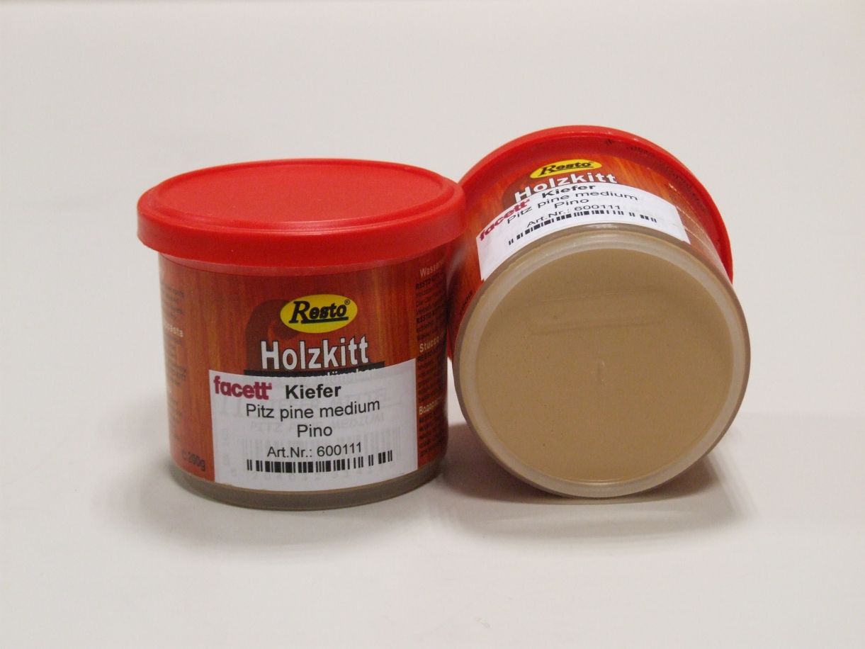 Resto Holzkitt Kiefer, 200 g, 

wasserverdünnbar; 600111

