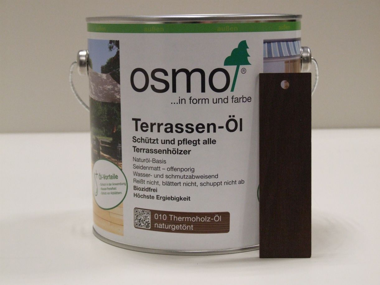 OSMO Terrassenöl/Thermoholz-Öl 010, 

2,5 l; 11500045

