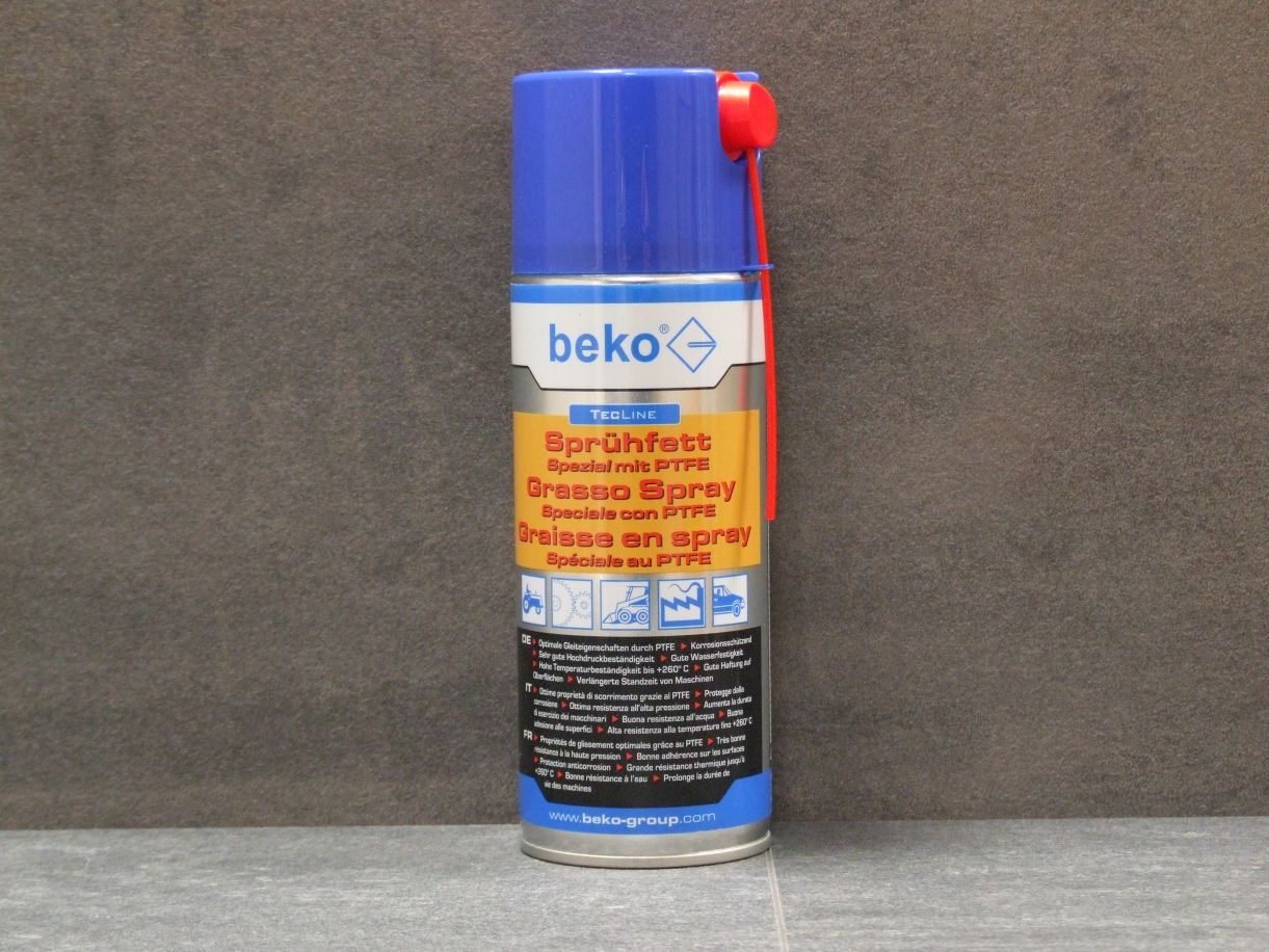 BEKO TecLine Sprühfett Spezial mit PTFE, 

400 ml; 29810400

