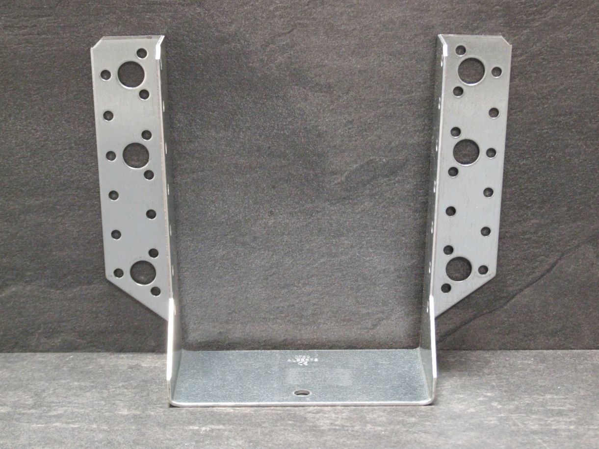 Balkenschuh Typ A 120x160x2 mm, 

sendzimirverzinkt, CE-Kennzeichnung, 335922

