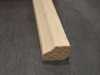 Sockelleiste Nr. 407/altdeutsch, 

18x30x2400 mm, Fichte roh, 005103

