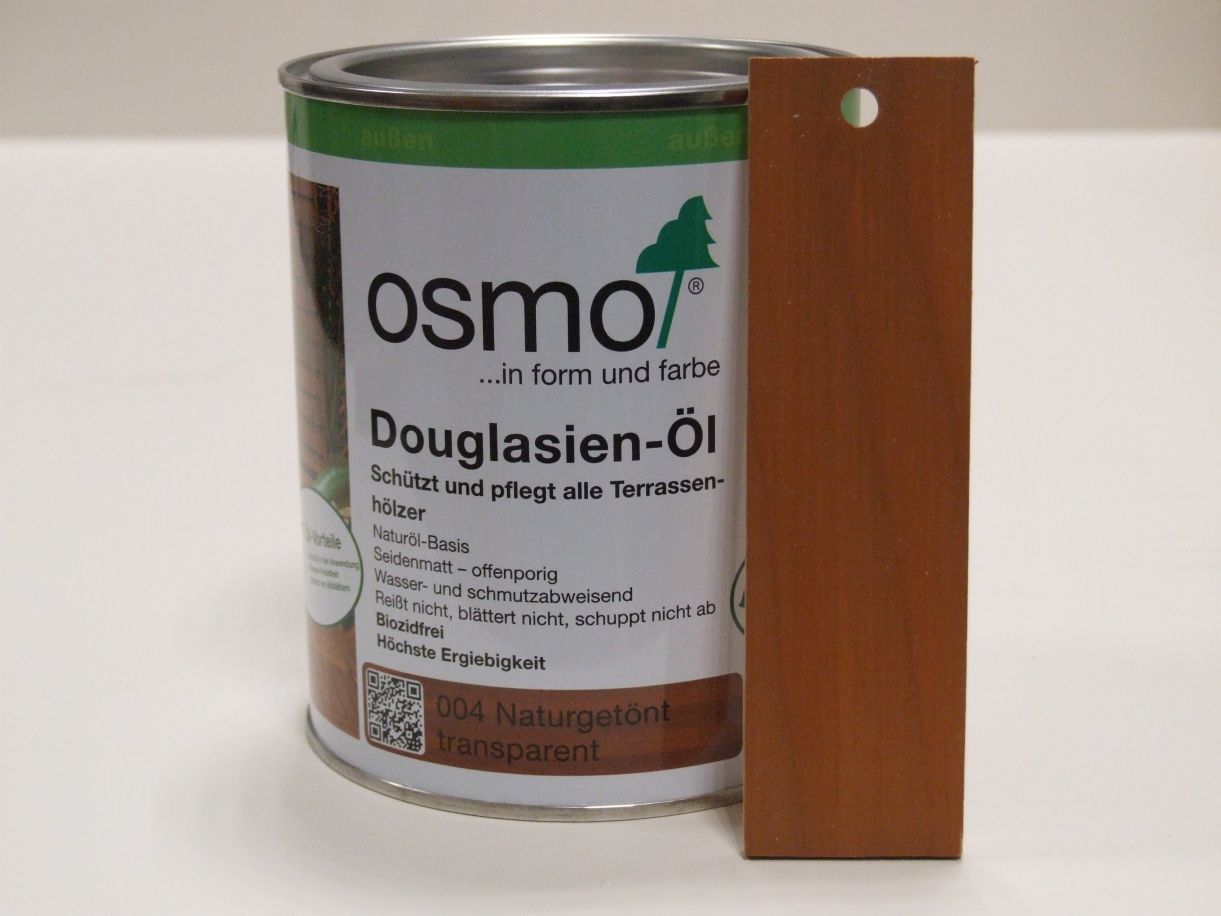 OSMO Terrassenöl/Douglasien-Öl 

004 naturgetönt, 0,75 l; 11500018


