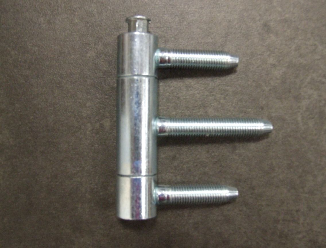 BAKA Einbohrband C 1-20 WF, 

3-teilig, topzink, für Haustüren bis 100 kg

