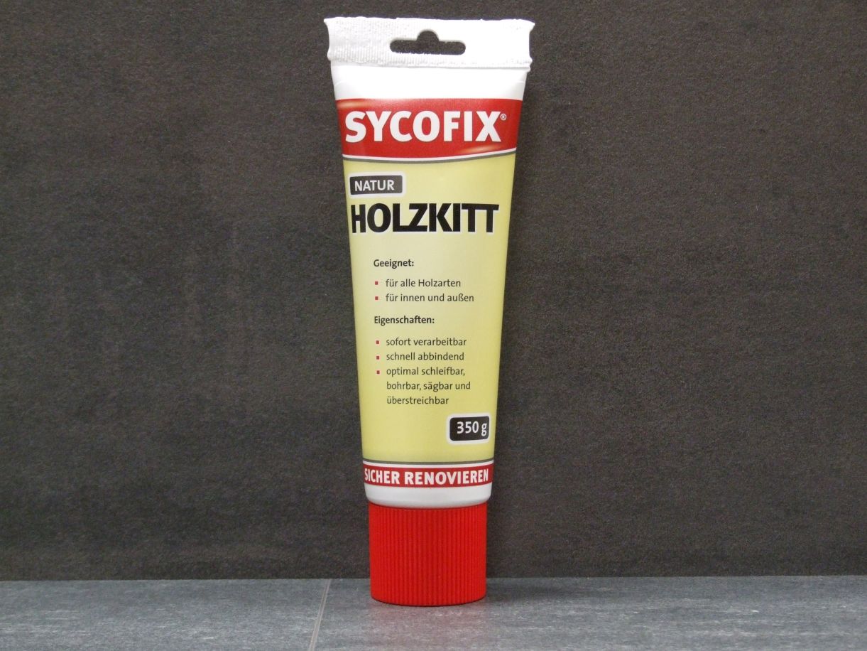Sycofix Holzkitt für innen und außen, 

350 gr. 0450594

