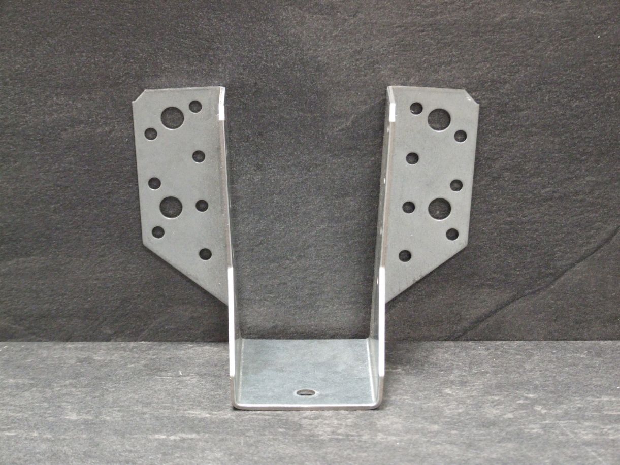 Balkenschuh Typ A 50x105x2 mm, 

sendzimirverzinkt, CE-Kennzeichnung, 334512

