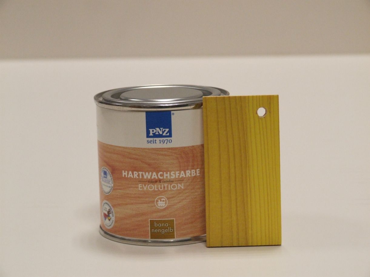 PNZ Hartwachsfarbe evolution 

bananengelb, 0,25 l; 35521

Abverkauf / Sonderpreis

