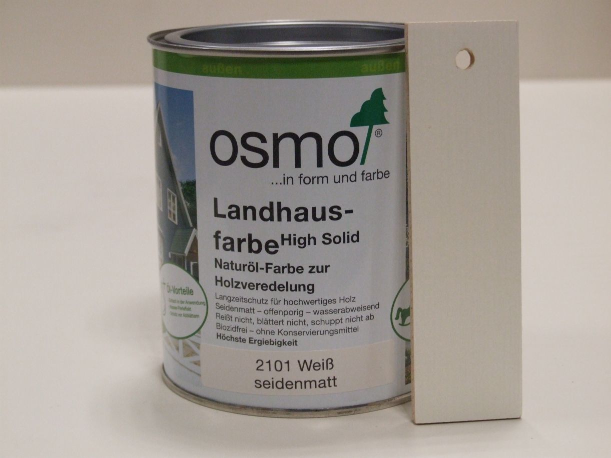 OSMO Landhausfarbe Weiß 2101;

0,75 l; 11400027

