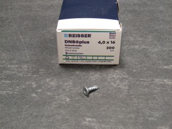 DNS plus Spanplattenschraube, 4x16 mm, VG, 

TX20, blau passiviert, 200 St./VE, 4005674524735 

