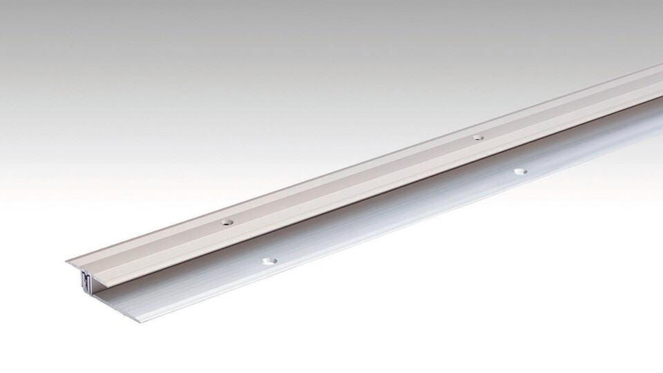 Übergangsprofil Typ 202 (6,5 bis 16 mm) 

Edelstahl-Oberfläche 100 cm 

Art. 800009-1000-00340

