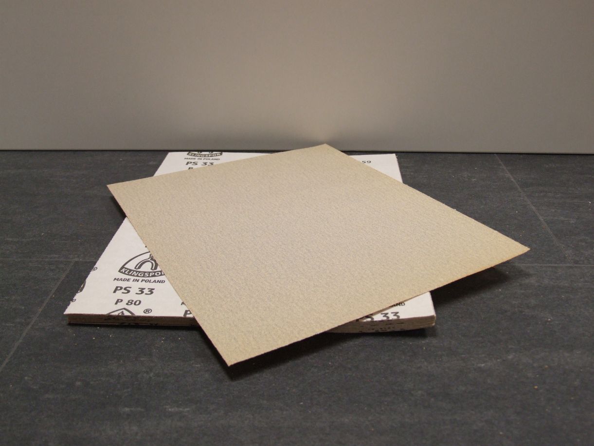 Schleifbogen Korn 80, PS 33 C Farbe/Lack, 

230x280 mm, 147851

Abverkauf / Sonderpreis

