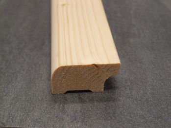 Sockelleiste Nr. 302, 20x42 mm, Fichte astig roh, L= 2,40 m, 80401177


