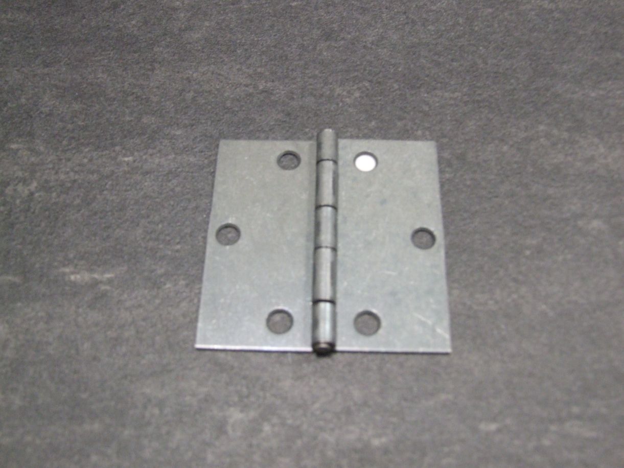 Scharnier 64x64x1,0 mm; quadratisch, 

gerollt, verzinkt, 345990

