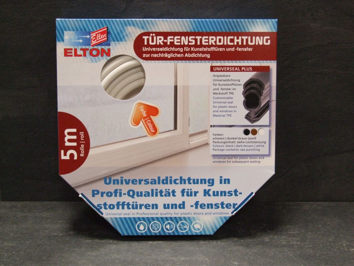 Renovierungsdichtung Universeal "Plus" (TPE) 

weiß, VE= 5 m, 6102563

