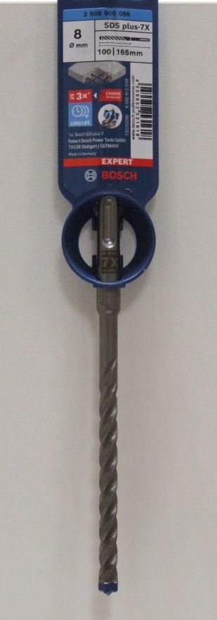 SDS-plus 7X Hammerbohrer, 8x100/165 mm, 

2608900088


