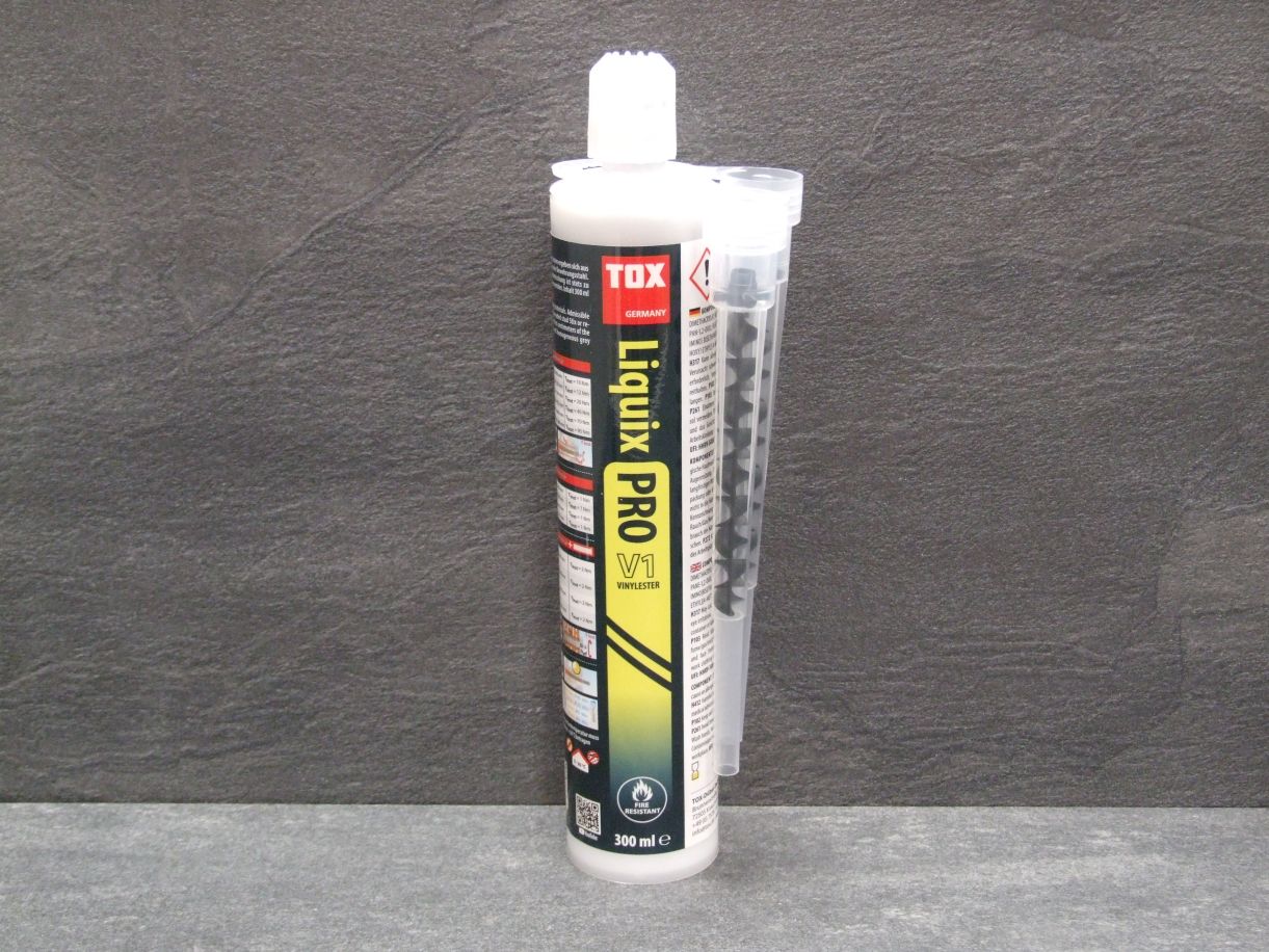 Verbundmörtel Liquix Pro V1 styrolfrei 

300 ml; 084100581

