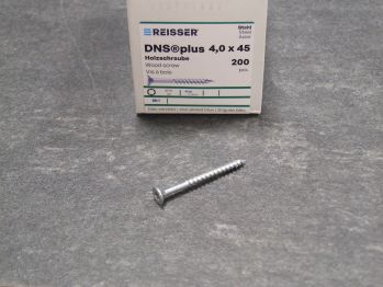DNS plus Spanplattenschraube, 4x45 mm,

TG, TX20  blau passiviert, 200 St./Kleinpaket, 

525138

