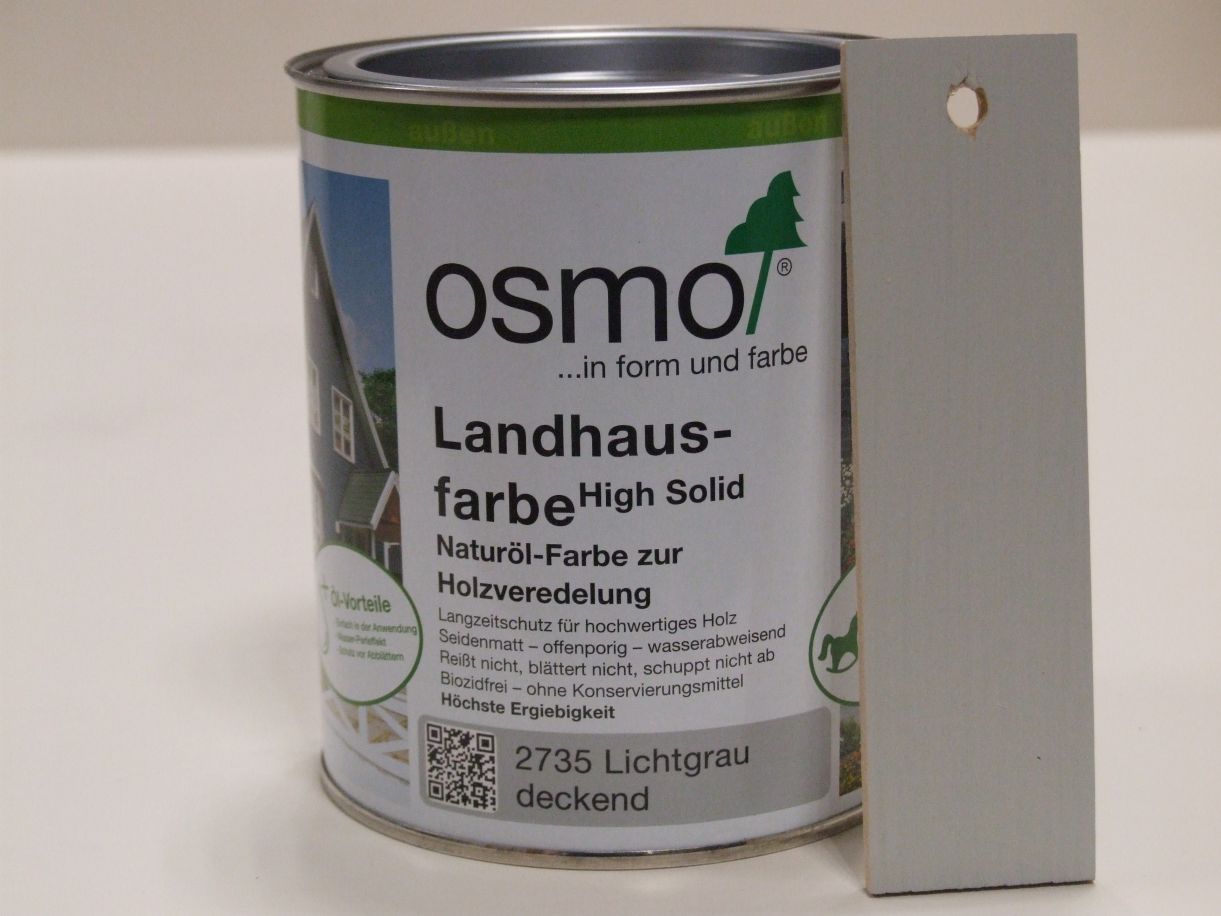 OSMO Landhausfarbe Lichtgrau 2735

(ca. RAL 7035)

0,75 l; 11400143

