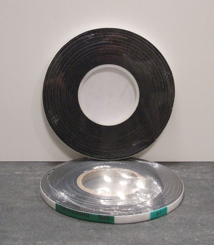 Fugendichtband/Hannoband 600, 10/3-7 mm, 

schwarz, 7,5 m-Rolle, 360842

