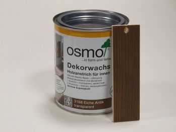 OSMO Dekorwachs Eiche Antik 

transparent 3168, 0,75 l; 10100262

