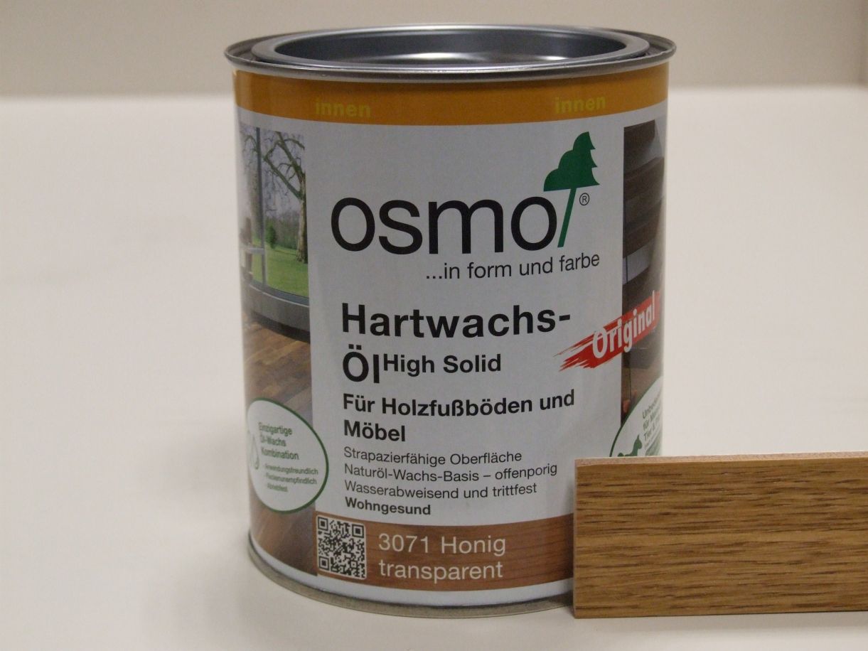 OSMO Hartwachs-Öl Honig 3071, 

0,75 l; 10100294

