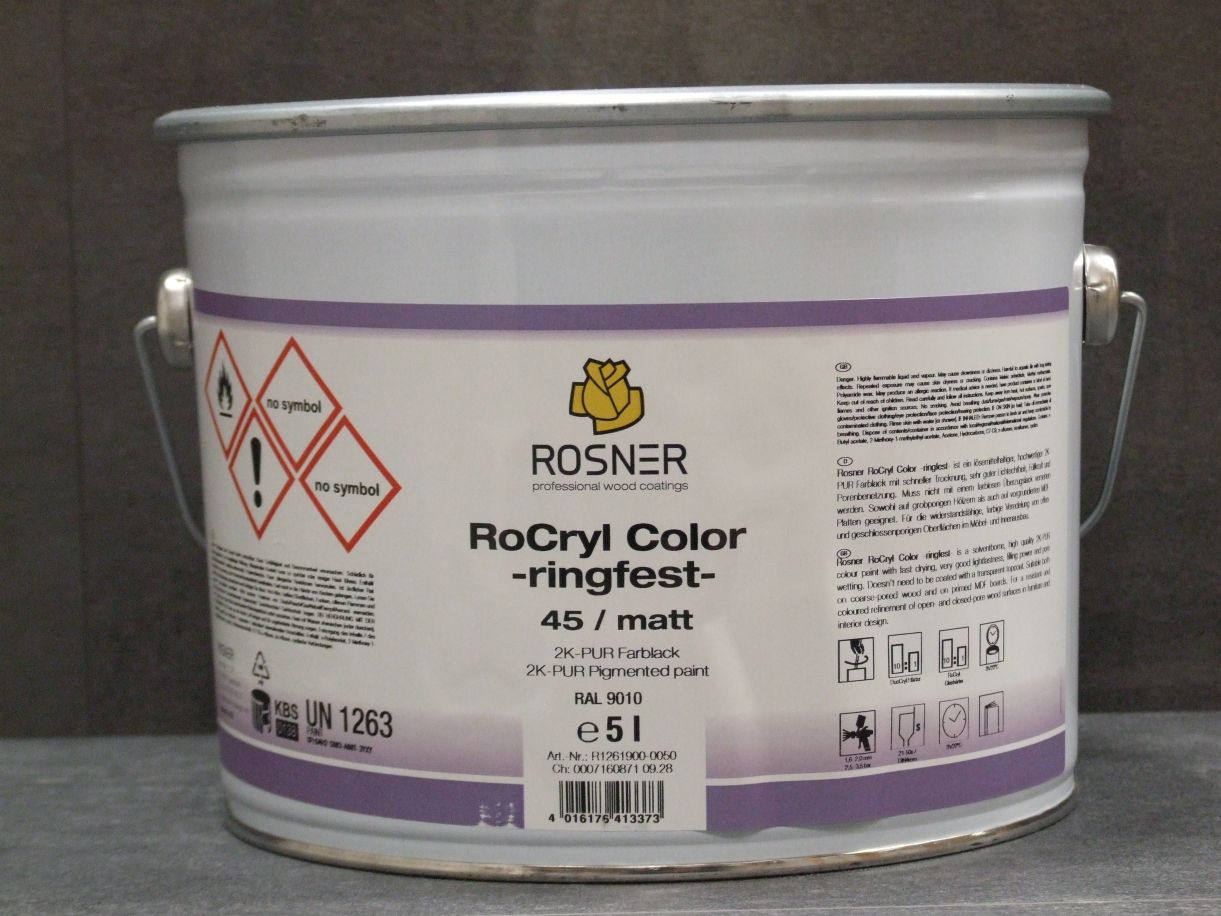 Rosner RoCryl Color -ringfest- RAL 9010 matt 

5 l; R1261900-0050

