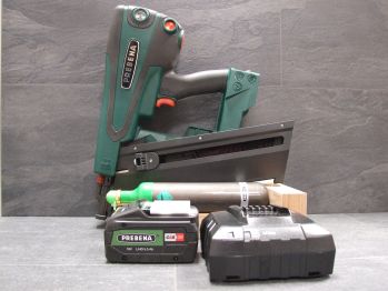 PREBENA HYBRID Nagler PKT-8-PR100-Set,

mit Akku 18 V 5,5 Ah LiHD, 

mit Akku-Ladestation

