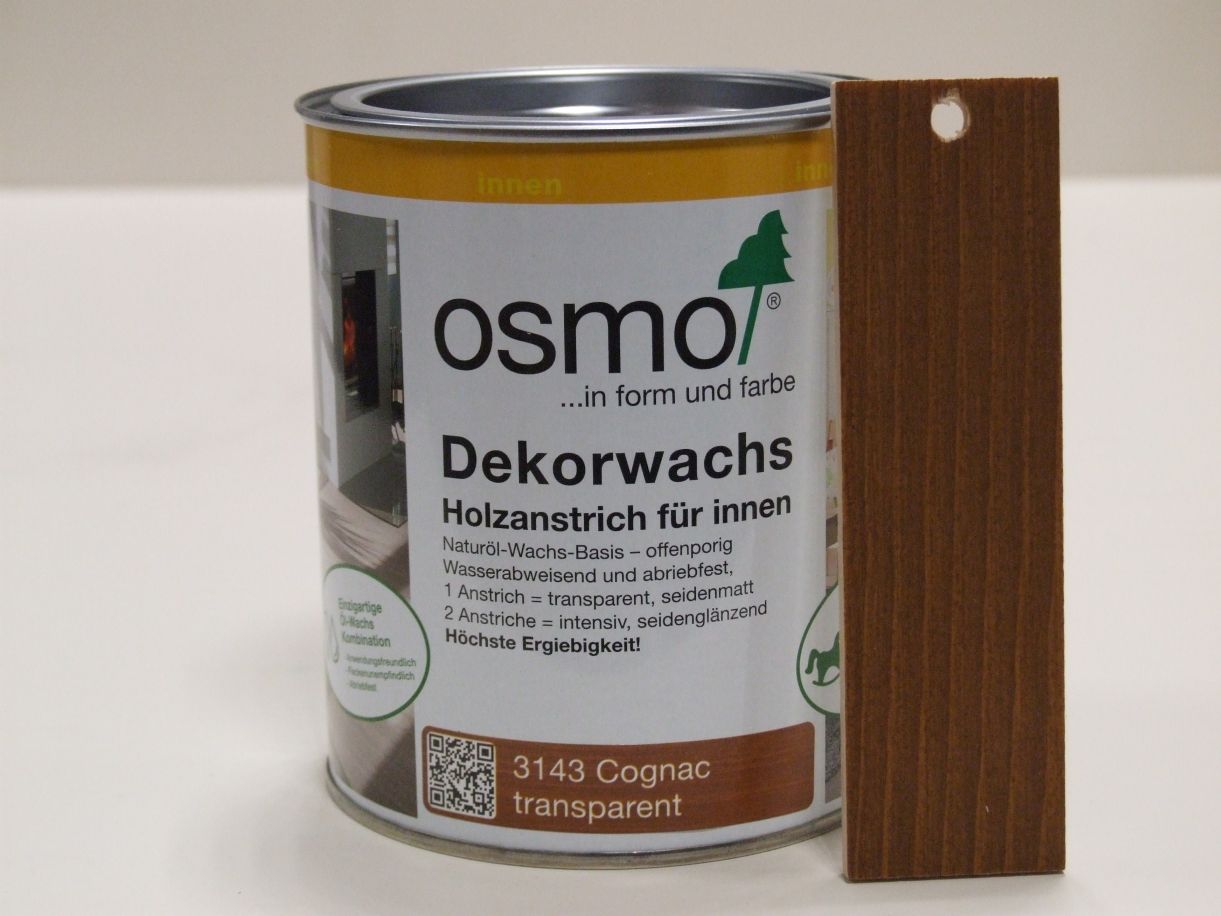 OSMO Dekorwachs Cognac transparent 3143,

0,75 l; 10100272

