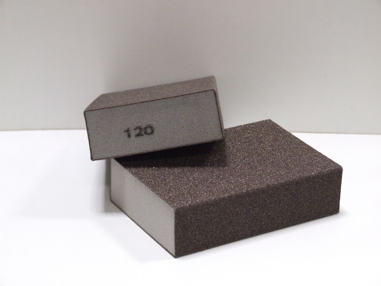 Schleifschwamm 100x67x27 mm,

Körnung P120; 548412

