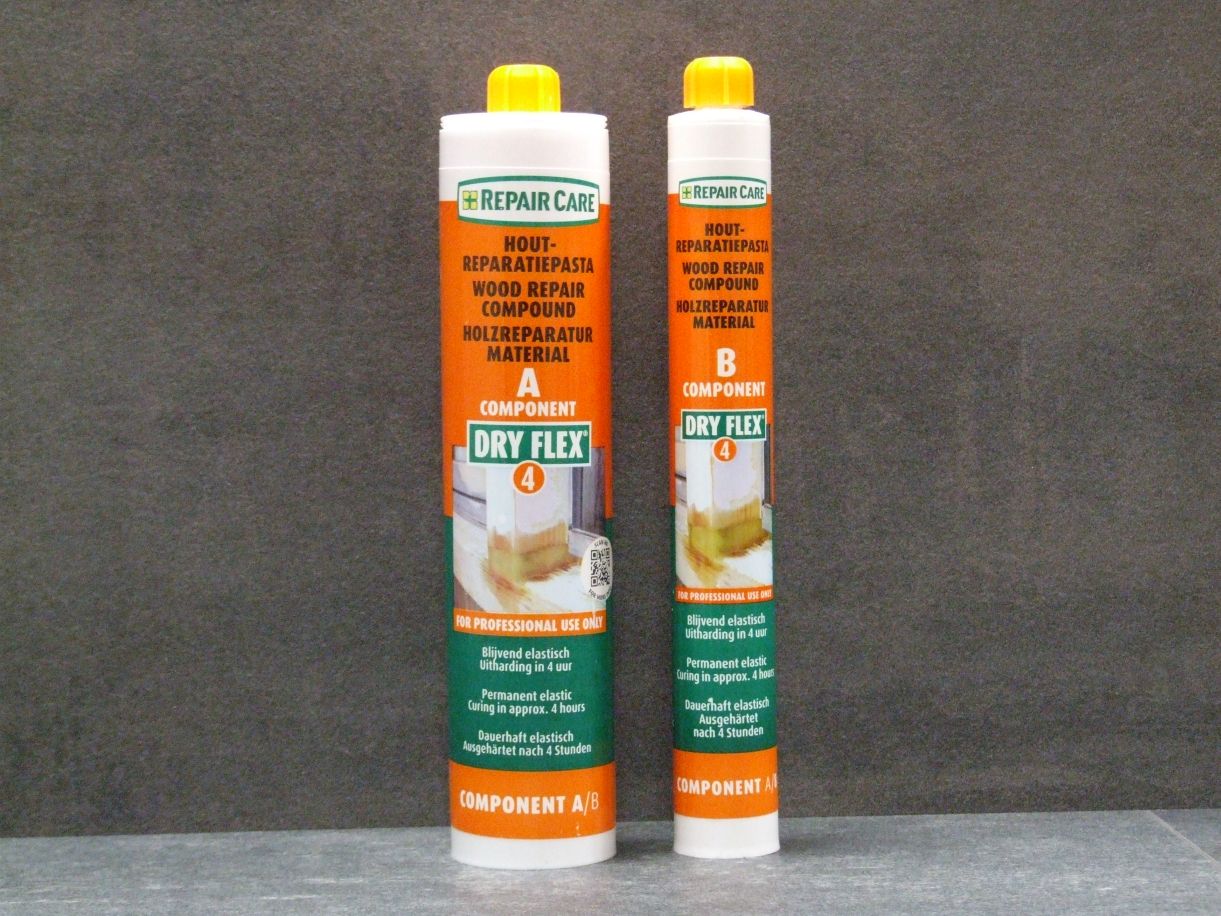 Repair Care DRY FLEX® 4

kleine bis mittelgroße Reparaturen

Komponete A 300 ml,

Komponete B 100 ml,  2022005

