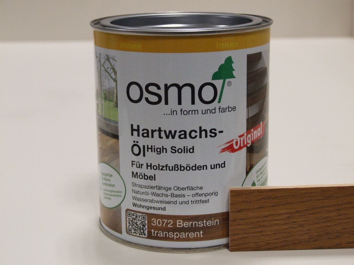 OSMO Hartwachs-Öl Bernstein 3072, 

0,75 l; 10100302

