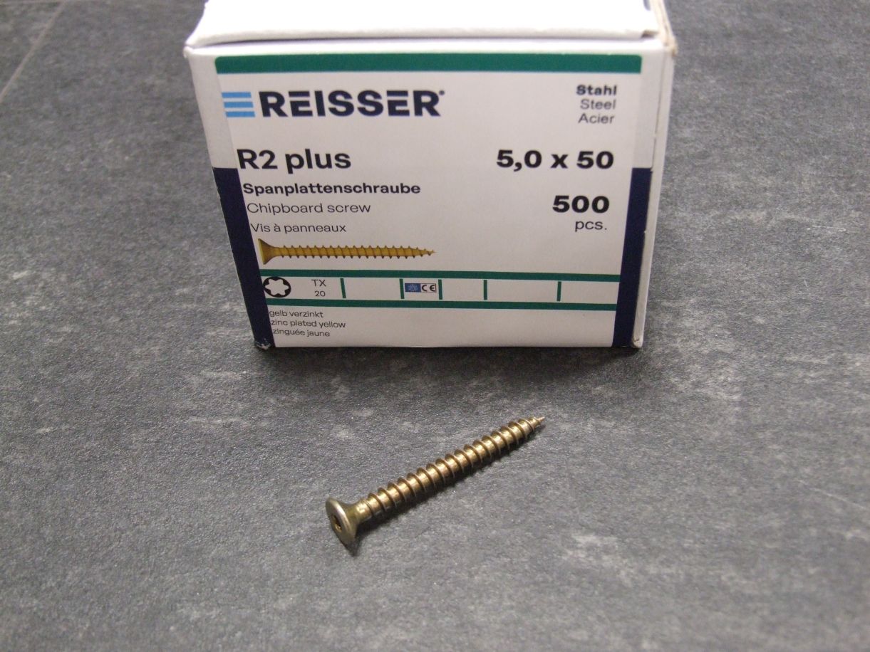 R2 plus Senkkopfschraube 5x50 mm, VG,

Torx, gelbverz., 4005674346399

