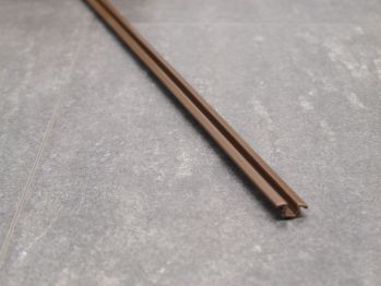 Führungsschiene Slide Line 55, braun, 

L=4,00 m, 0025121

