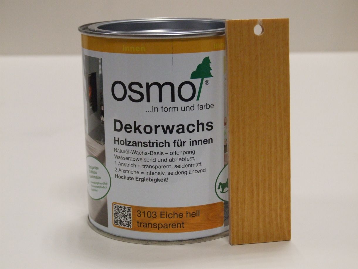 OSMO Dekorwachs Eiche hell 3103, 

0,75 l, 10100805

