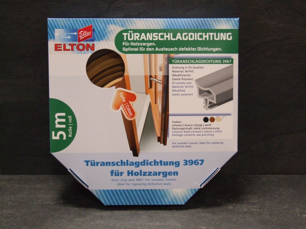 Dichtungsprofil 3967 EV, beige, 

5-m-Rolle, 0500149

