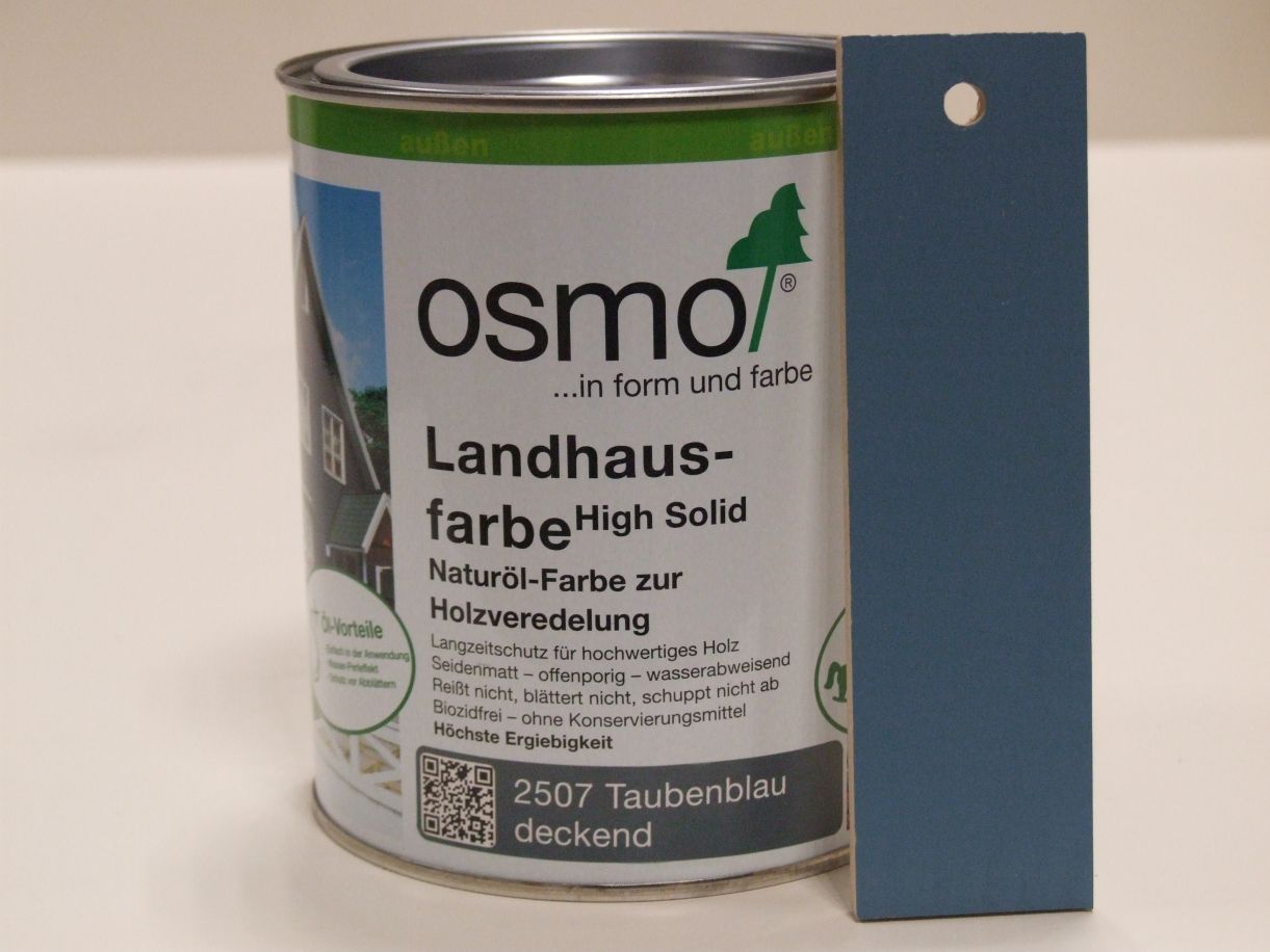 OSMO Landhausfarbe Taubenblau 2507,

0,75 l; 11400115

