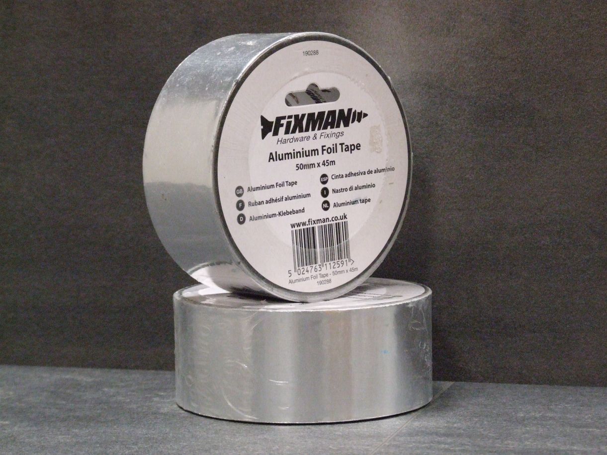 Aluminium-Klebeband 50 mm x 45 m; 

190288

