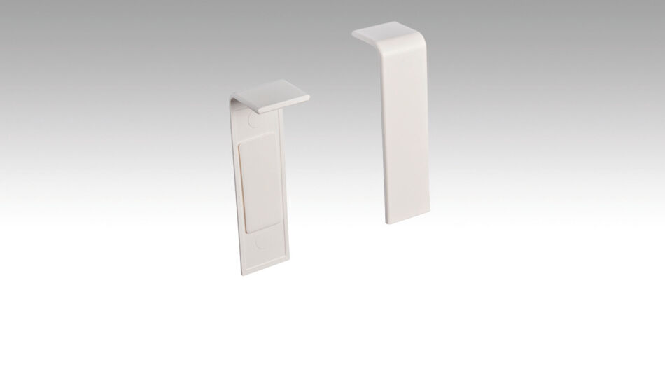 Verbindungsstück selbstklebend zu FUL 

Profil 15 MK / 20 PK / 20 PK Aqua 

Weiß 2001 (2 St./VE) - Art. 800034-04-02001

