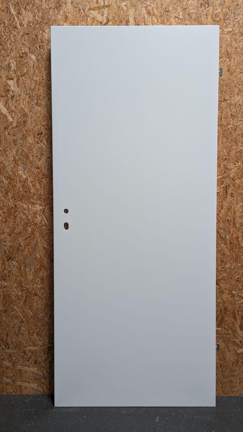 Lager - Türblatt CPL Weißlack 9010

Röhrenspankern, Rundkante

860 x 1985 x 39 mm  L

