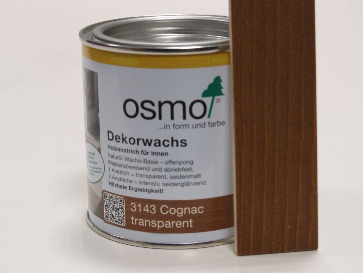 OSMO Dekorwachs Cognac transparent 3143,

0,375 l, 10100271

