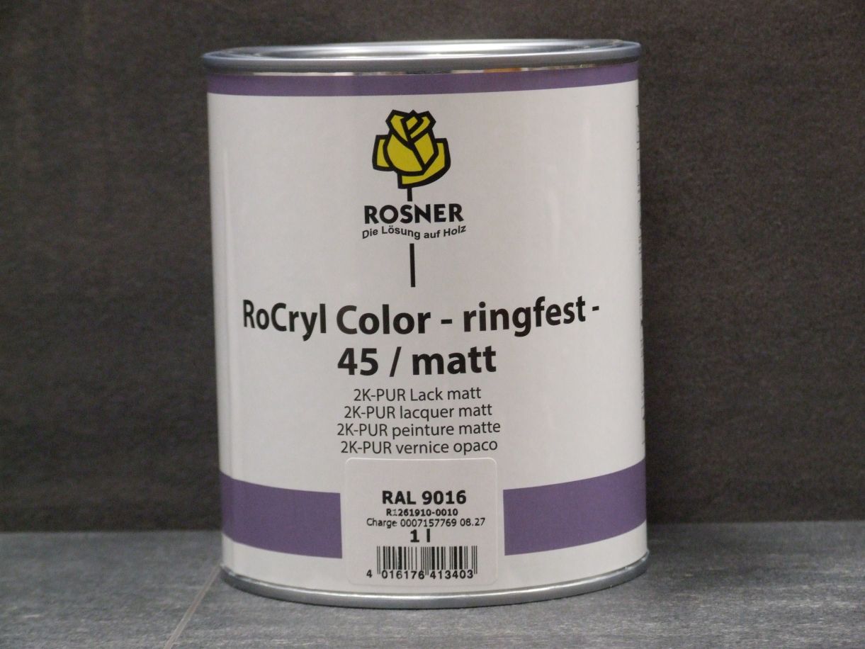 Rosner RoCryl Color -ringfest- RAL 9016 matt 

1 l; R1261910-0010


