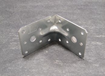 Winkel 70x70x55x2 mm, mit Steg, verzinkt, 5501S

