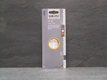 Stichsägeblätter HC 32, HCS/CV

132x7,8x1,45 mm, alle Hölzer, Kunststoff

02120 00005; 5 St./VE



