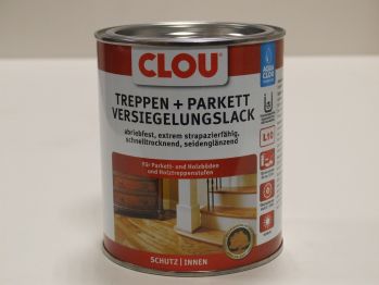 CLOUTH L10 AQUA Treppen- und Parkettversiegelung, seidenglänzend, 0,75 l, 39100.00000



