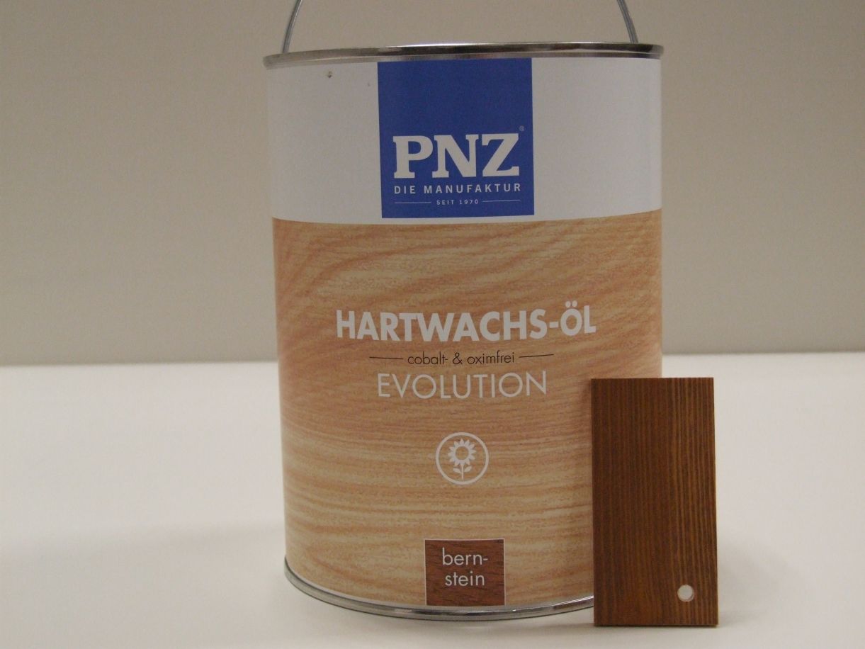 PNZ Hartwachsöl evolution 

bernstein, 2,5 l; 01253

