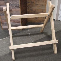 Holzsägebock "Jana" Breite 89 cm, 

aus Hölzern 40x80 mm


