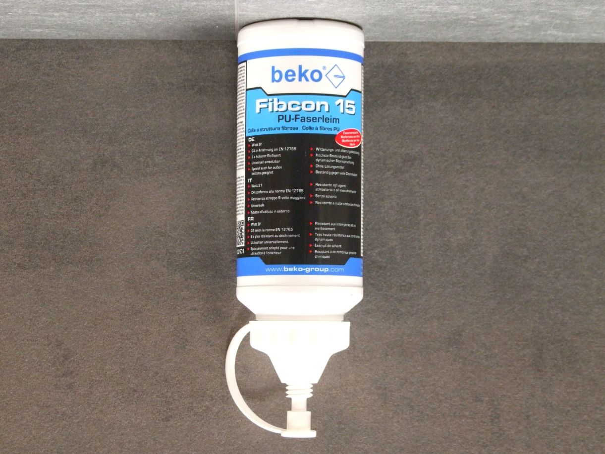 BEKO Fibcon 15 PU Faserleim, 

Farbe beige, 500 gr., 260 100 501

