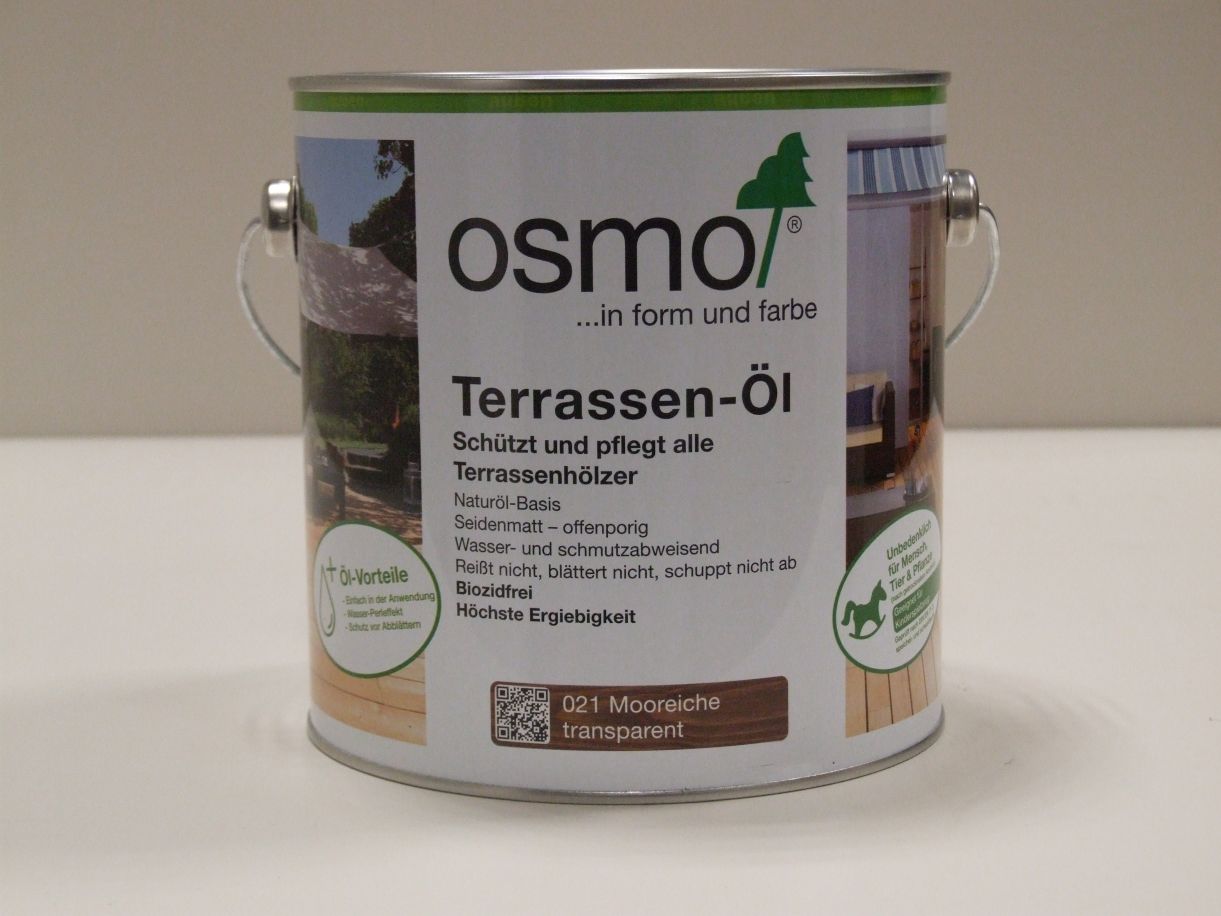 OSMO Terrassenöl Mooreiche 021, 2,5 l; 

11500156

