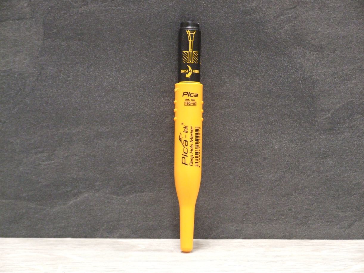 PICA Ink Tieflochmarker 150/46 schwarz

